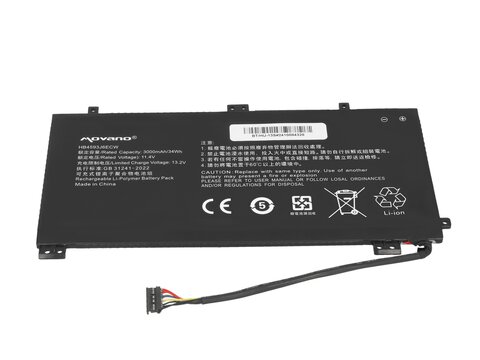 Bateria Movano do Huawei Matebook 13 (3000mAh) HB4593J6ECW-31