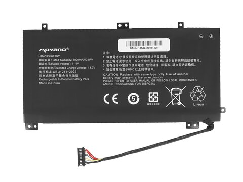 Bateria Movano do Huawei Matebook 13 (3000mAh) HB4593J6ECW-31