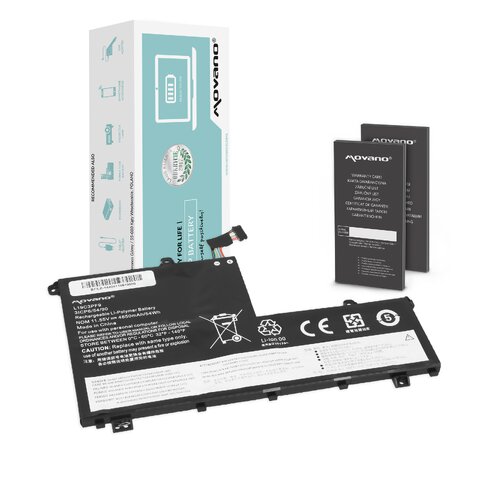 Bateria Movano do Lenovo ThinkBook 14-IIL, 15-IIL L19M3PF0