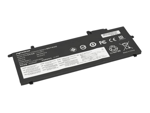 Bateria Movano do Lenovo ThinkPad A285, X280 5B10W13920 L17C6P71