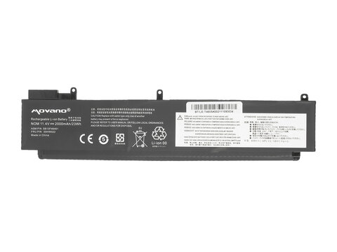 Bateria Movano do Lenovo ThinkPad T460s, T470s - tylna bateria