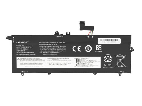 Bateria Movano do Lenovo ThinkPad T490s, T495s, T14s L18M3PD2