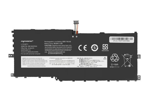 Bateria Movano do Lenovo ThinkPad X1 Yoga Gen 3, Yoga 2018 SB10K97624