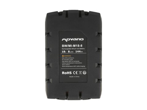 Bateria Movano do Milwaukee M18 (8000 mAh)