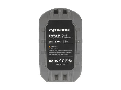 Bateria Movano do Ryobi P102, P104, P108 (4000 mAh)