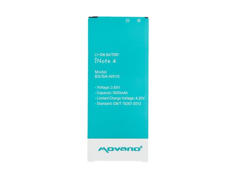 Bateria Movano do Samsung Galaxy Note 4, 4 N9109W, 4 N910A, 4 N910C, 4 N910H, 4 N910K, 4 N910L 3000 mAh