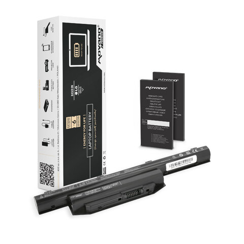Bateria Movano Premium do Fujitsu Lifebook E753 S26391-F1246-E200