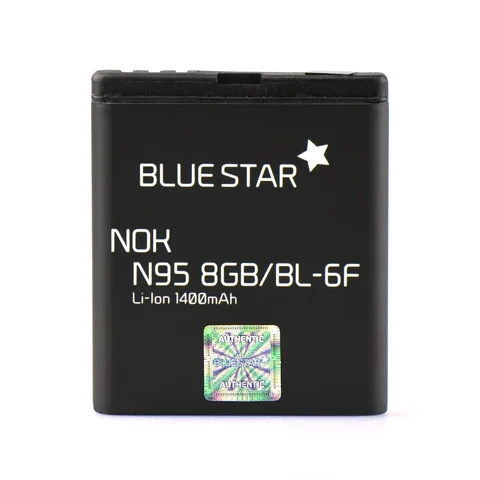 Bateria Premium Blue Star BP-6MT do Nokia E51 / N81 / N81 8GB / N82 / N86 1200mAh