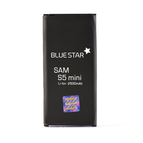 Bateria Premium Blue Star do Samsung Galaxy S5 Mini G800F 2500mAh
