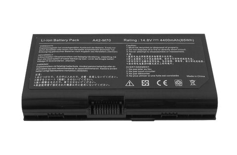 Bateria do Asus G71 G72 N70 X71 A32-F70 A42-M70  A41-M70 11,1V 4400mAh Mitsu