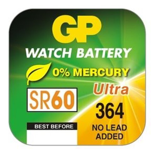 Bateria srebrowa mini GP 364 / SR 621 SW / G1