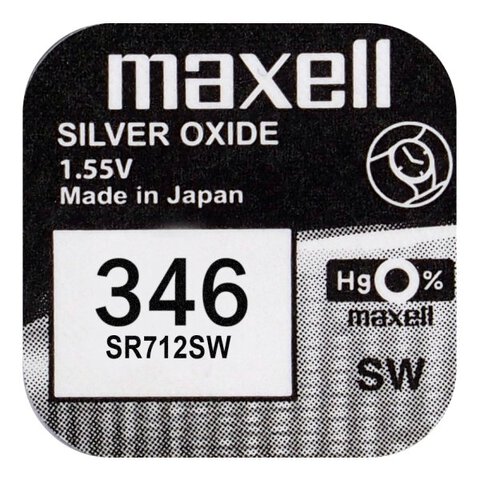 bateria srebrowa mini Maxell 346 / SR712SW