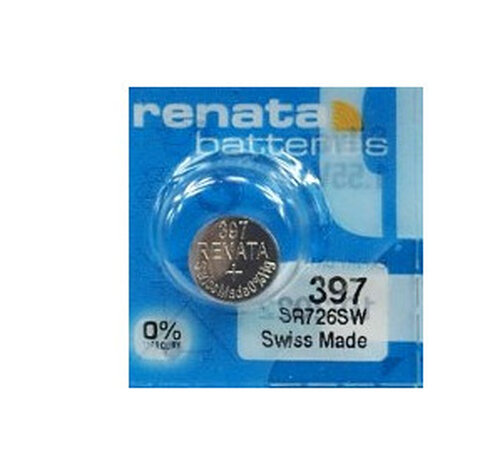 Bateria srebrowa mini Renata 397 / SR726SW / SR59