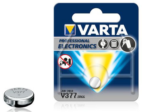 bateria srebrowa mini VARTA 377 / SR626SW / SR66