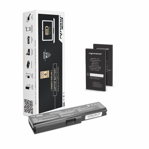Bateria Toshiba M305, M800, U400 PA3634, PA3634U, PA3634U-1BAS 4400mAh Movano