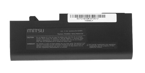 Bateria Toshiba Satellite NB100 NB105 PA3689U-1BRS 4400mAh 7.2V Mitsu