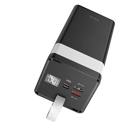 Bateria zewnętrzna ( Powerbank ) HOCO 50 000mAh z latarką + PD22,5W + QC3.0 J86A czarny