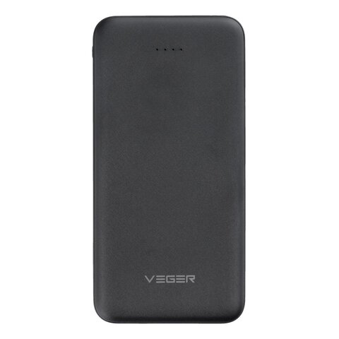 Bateria zewnętrzna (Powerbank) VEGER A10 - 10 000mAh czarny (W1065)