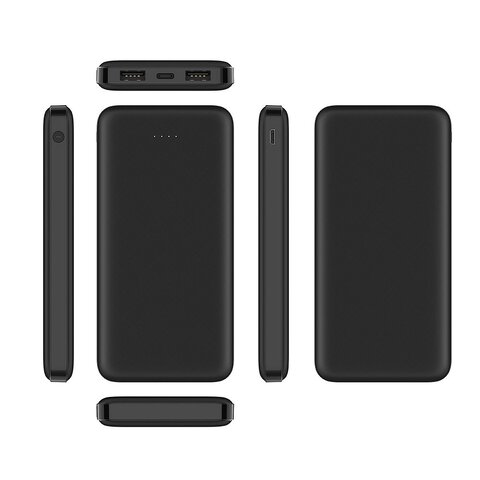 Bateria zewnętrzna (Powerbank) VEGER A10 - 10 000mAh czarny (W1065)