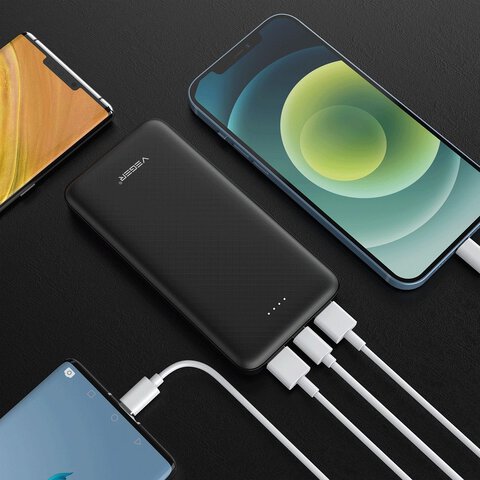 Bateria zewnętrzna (Powerbank) VEGER A10 - 10 000mAh czarny (W1065)