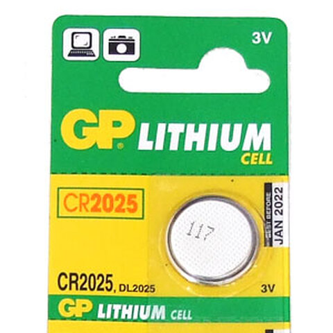 bateria litowa mini GP CR2025