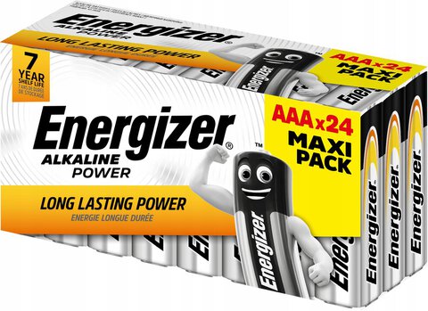 Baterie AAA / LR03 Energizer Alkaline Power (box) Family Pack
