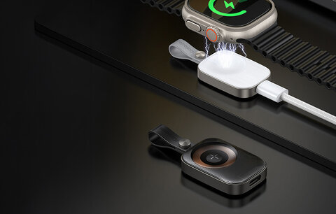 Bezprzewodowa magnetyczna ładowarka indukcyjna McDodo CH-4991 USB-C 3.5W do Apple Watch