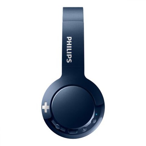 Bezprzewodowe słuchawki Philips SHB3075BL BASS+ niebieskie