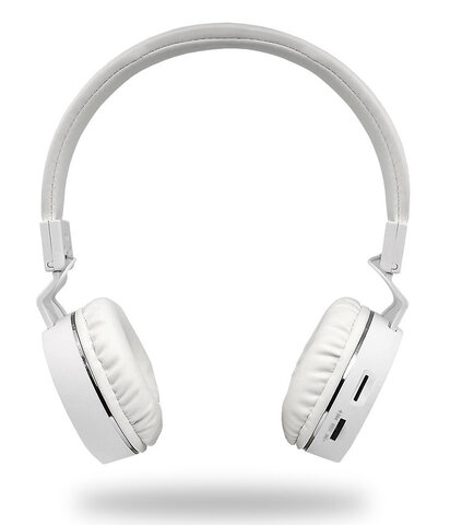 Bezprzewodowe słuchawki Voice Kraft VK-450 Hi-Fi białe