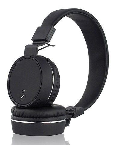 Bezprzewodowe słuchawki Voice Kraft VK-450 Hi-Fi czarne