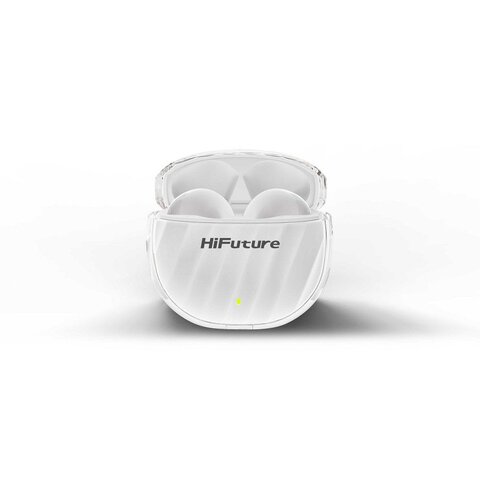 Bezprzewodowe suchawki HiFuture FLYBUDS3 Elegant (ENC) (IPX5) TWS biay