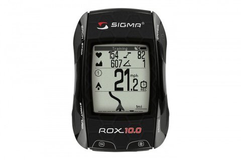 Bezprzewodowy licznik - komputer rowerowy Sigma ROX 10.0 GPS czarny