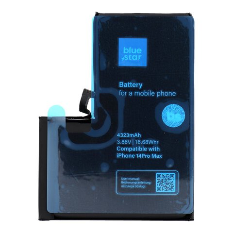 Blue Star HQ Bateria do Iphone 14 PRO MAX 4323 mAh