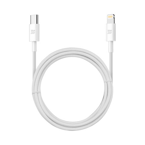 BLUE STAR kabel Typ C do Lightning 2A 12W QC3.0 PA-X12 1 m biały