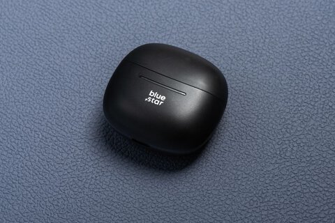 Blue Star suchawki bezprzewodowe stereo TWS BK44 czarne