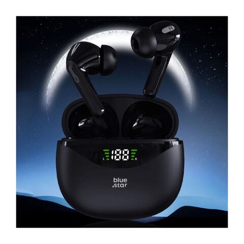 Blue Star suchawki bezprzewodowe stereo TWS T60 czarne
