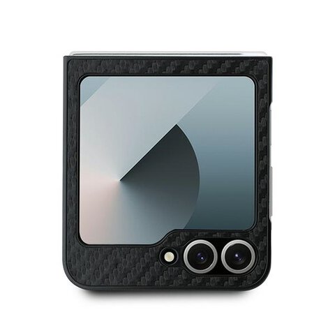 BMW nakładka do Samsung Galaxy Z Flip6 BMW000842 czarna Hardcase Carbon Tricolor