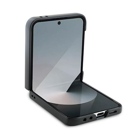 BMW nakładka do Samsung Galaxy Z Flip6 BMW000842 czarna Hardcase Carbon Tricolor