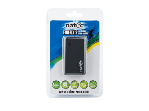 Czytnik kart All-in-one NATEC FIREFLY 2 BLACK USB 2.0