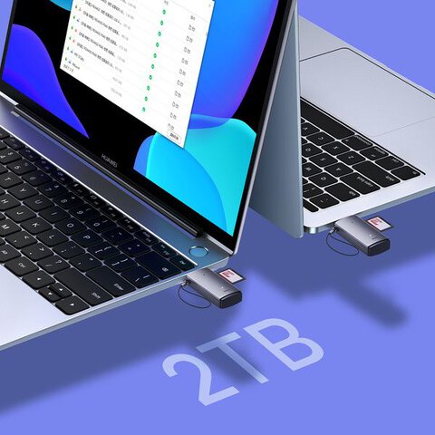 Czytnik kart USB 3.0 SD i microSD Baseus WKQX060013