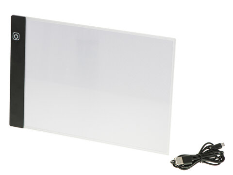 Podświetlana deska kreślarska, tablica, kalka A4 LED