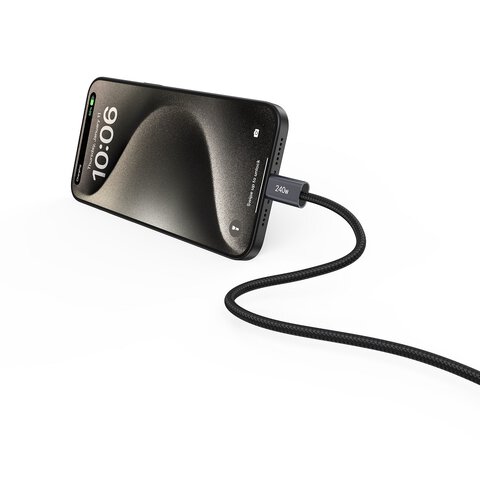 Devia kabel Extreme EC652 PD USB-C - USB-C 2,0 m 240W czarny