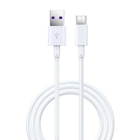 Devia kabel Shark USB - USB-C 1,5 m 5A biały 