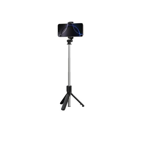 Devia selfie stick Bluetooth tripod ES083 czarny Devia selfie stick Bluetooth tripod ES083 czarny