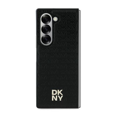 DKNY nakładka do Samsung Galaxy Z Fold6 DK000229 czarna Repeat Pattern Stack Logo DKNY nakładka do Samsung Galaxy Z Fold6 DK000229 czarna Repeat Pattern Stack Logo