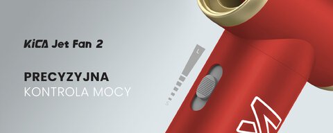 Dmuchawa wielofunkcyjna FeiyuTech KiCA JetFan 2 - czerwona