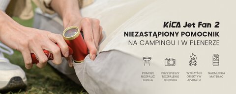Dmuchawa wielofunkcyjna FeiyuTech KiCA JetFan 2 - czerwona