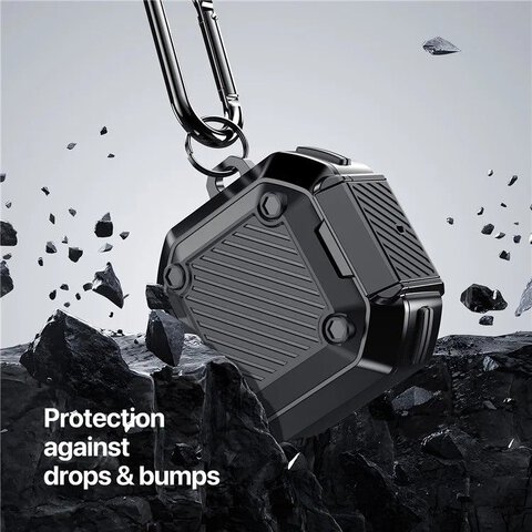 DUX DUCIS futera SECG ochronny na Samsung Galaxy Buds Live/Buds PRO/Buds2/Buds2 Pro 3 czarny