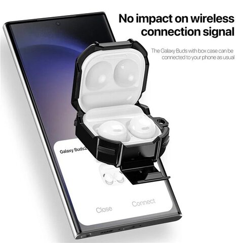 DUX DUCIS futera SECG ochronny na Samsung Galaxy Buds Live/Buds PRO/Buds2/Buds2 Pro 3 czarny