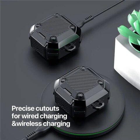 DUX DUCIS futera SECG ochronny na Samsung Galaxy Buds Live/Buds PRO/Buds2/Buds2 Pro 3 czarny